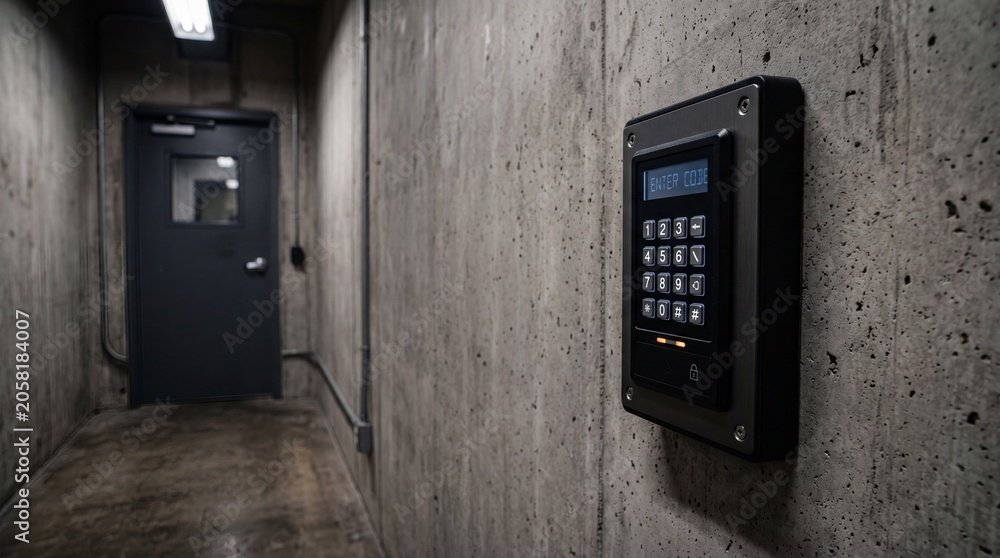 alarm keypad
